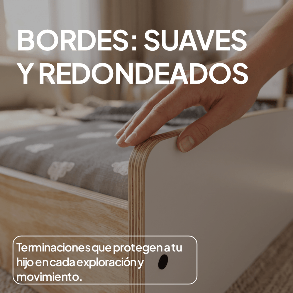 Cama Infantil Montessori 1,5 Plazas