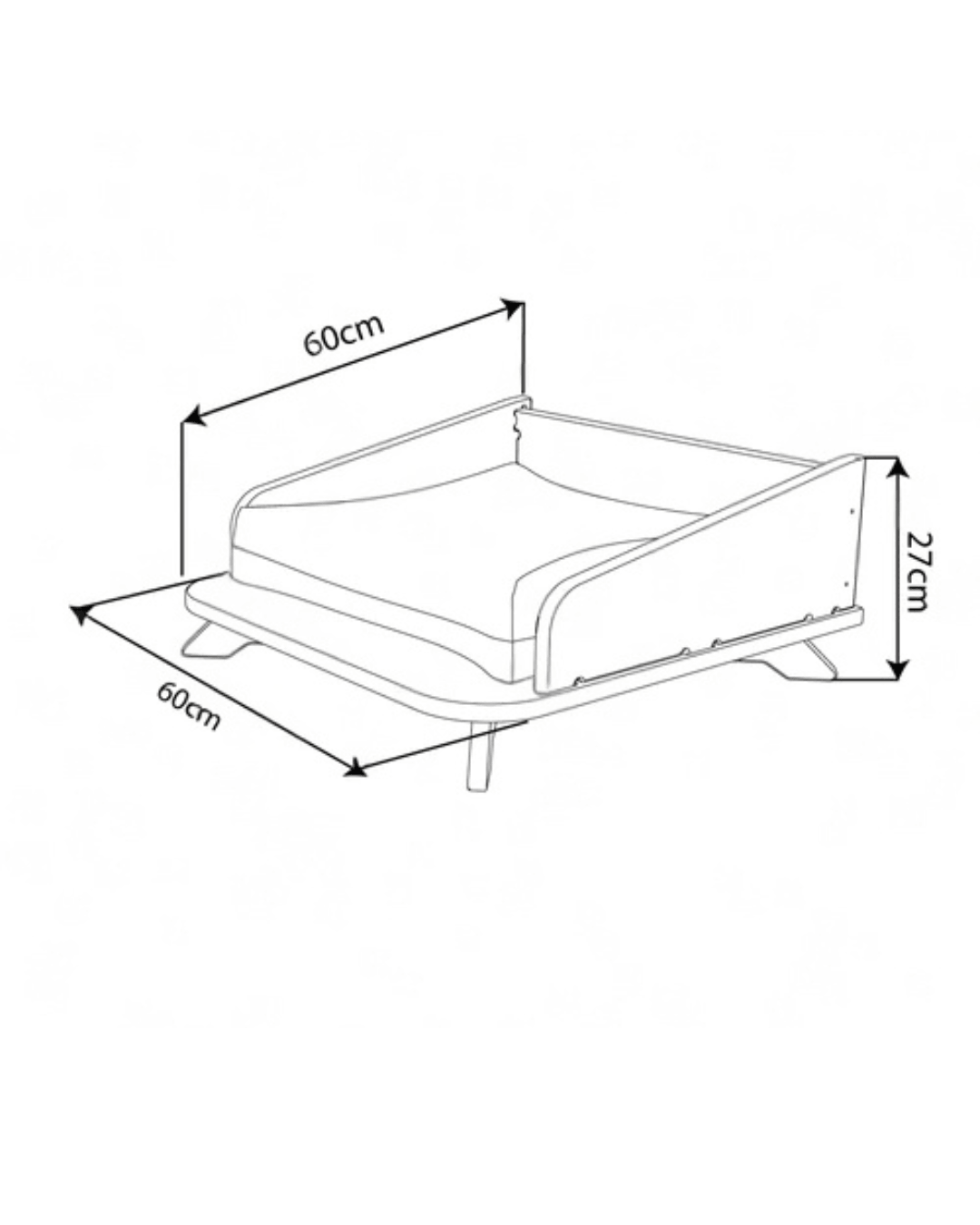 Cama de Perro Rolley