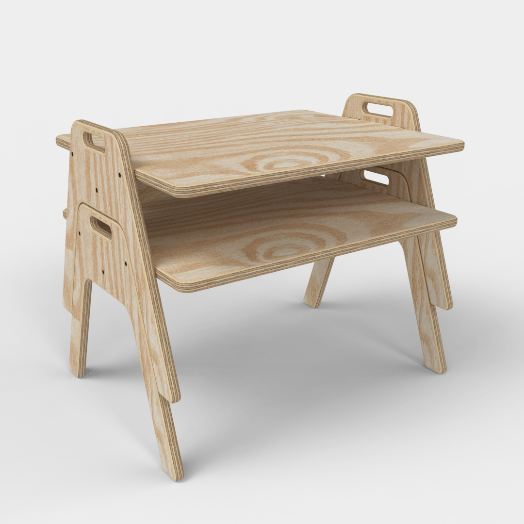 Mesa de piso apilable para niños Pampa