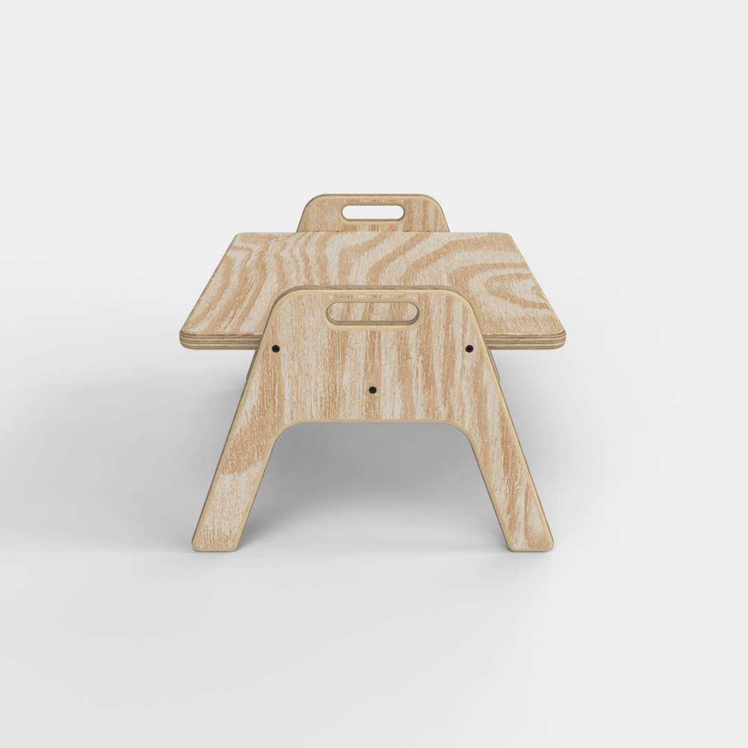 Mesa de piso apilable para niños Pampa