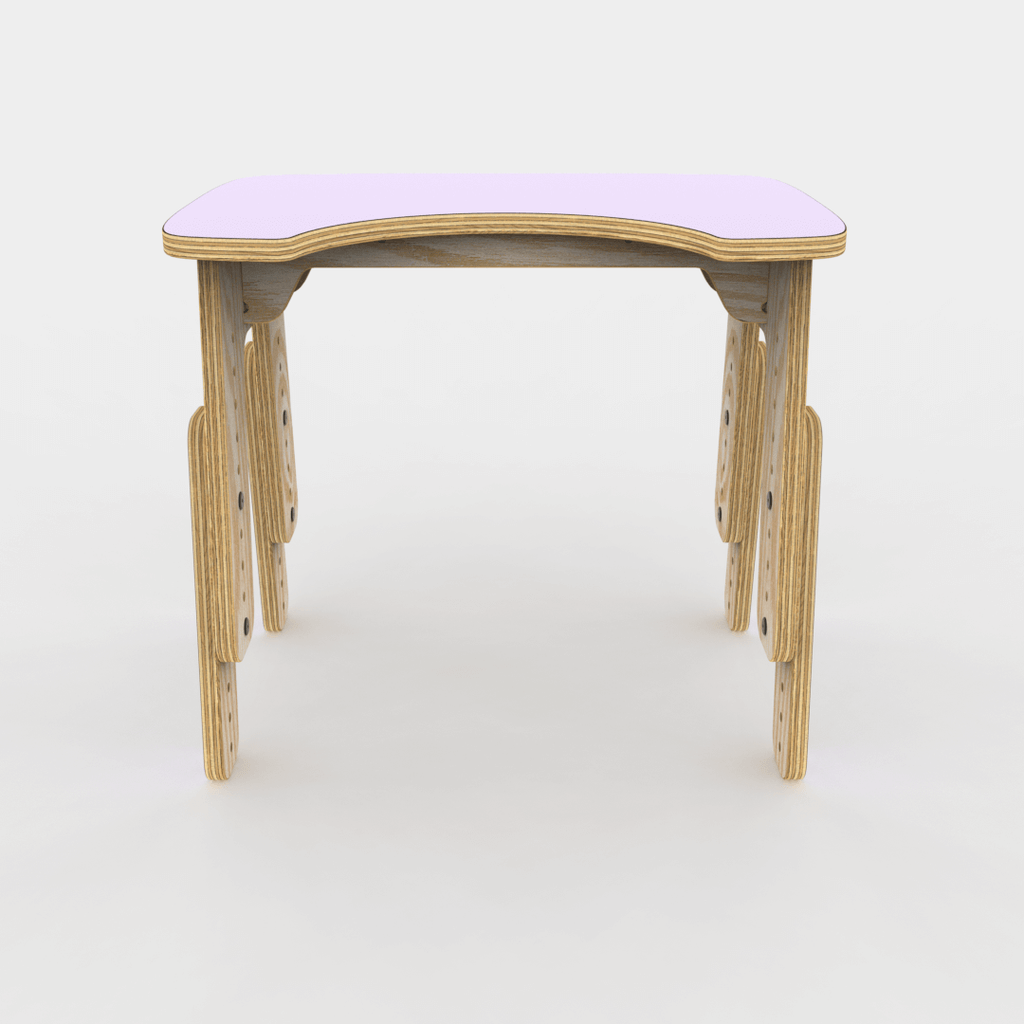 Mesa infantil reni escotadura Uva