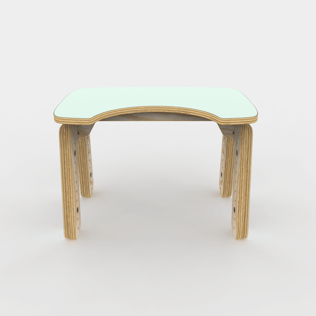 Mesa infantil reni escotadura Menta