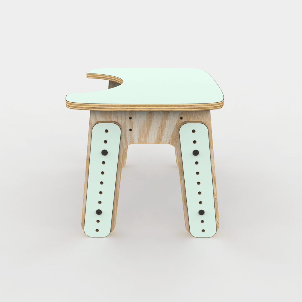 Mesa infantil reni escotadura Menta