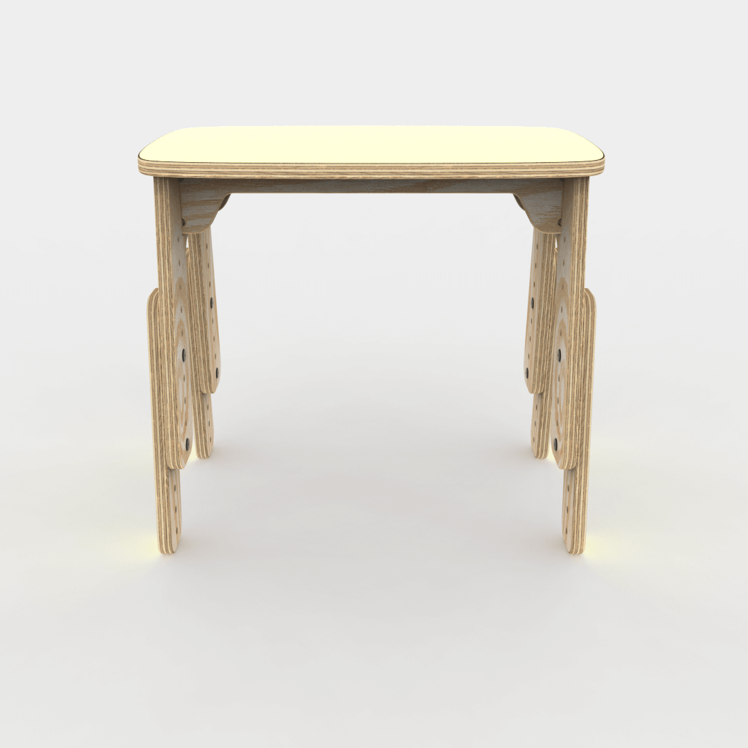 Mesa infantil Reni amarillo