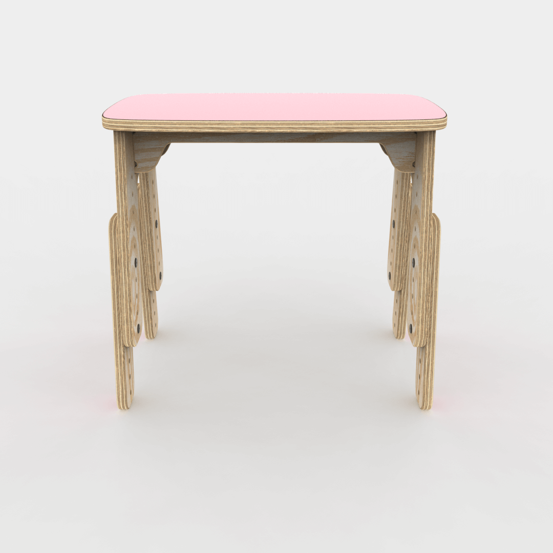 Mesa infantil Reni rosa