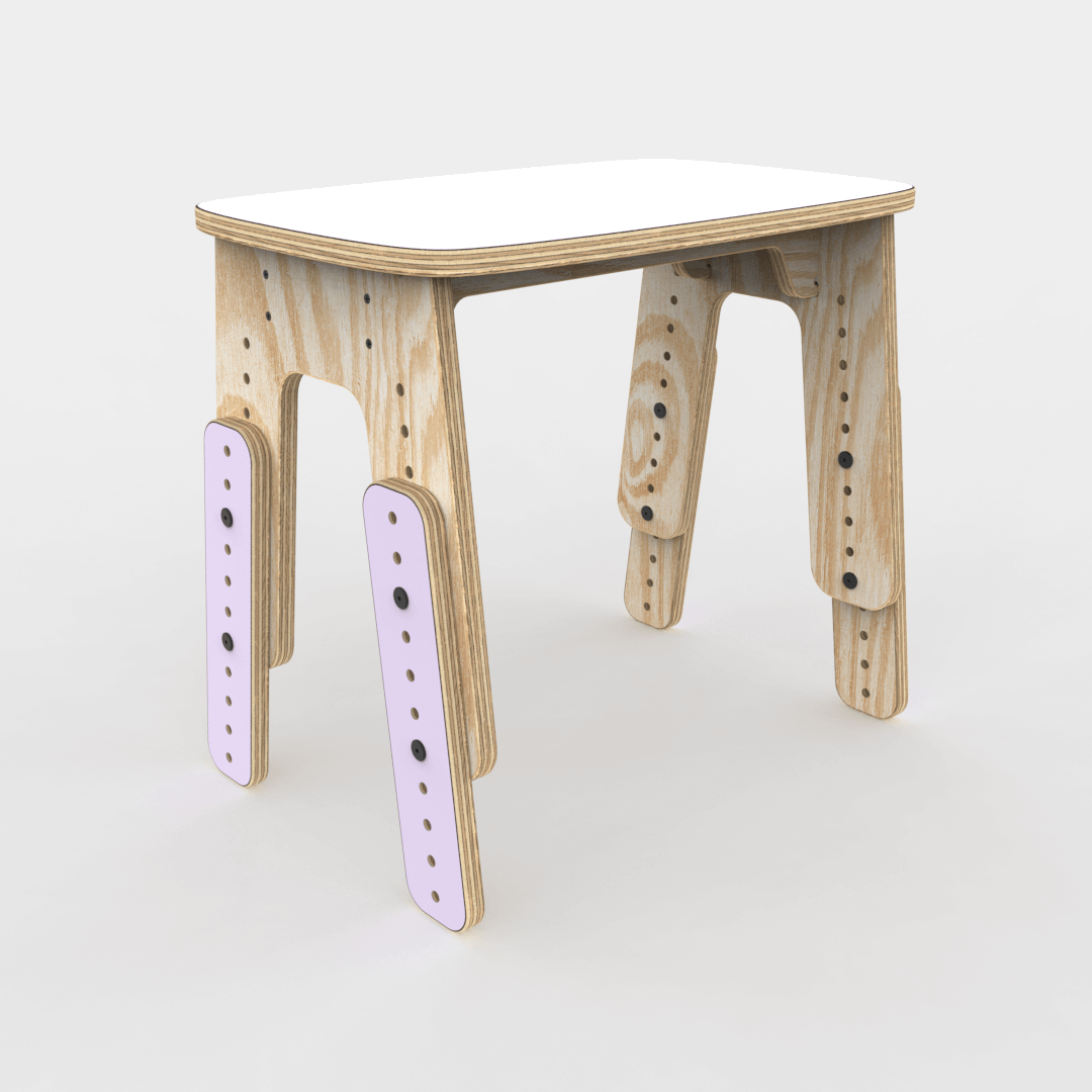 Mesa infantil Reni uva