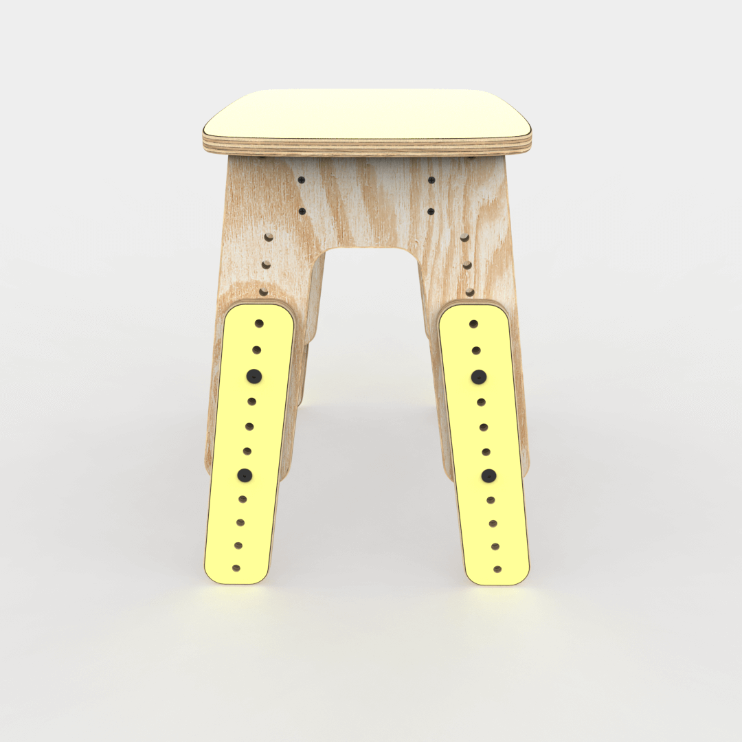 Mesa infantil Reni amarillo