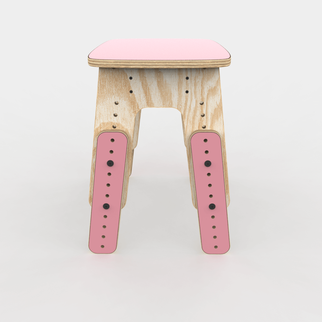 Mesa infantil Reni rosa