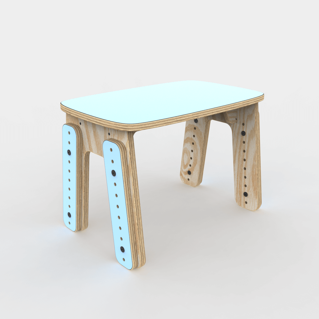 Mesa infantil Reni celeste