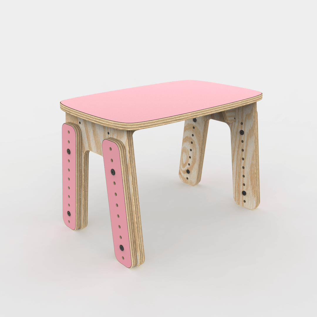 Mesa infantil Reni rosa