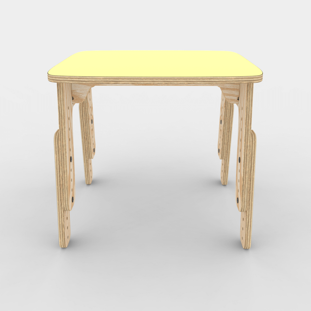 Mesa infantil Reni XL amarillo