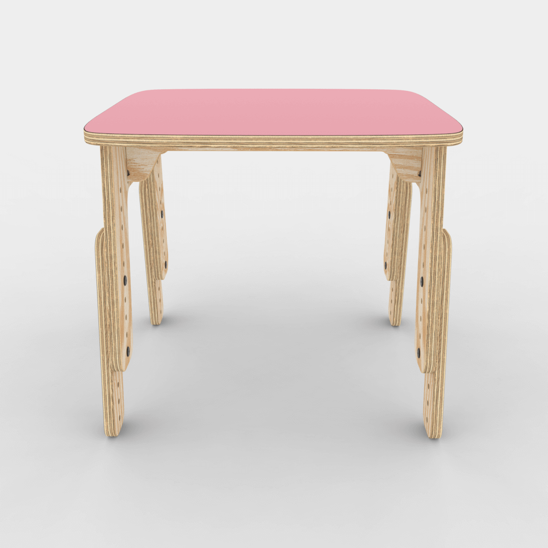 Mesa infantil Reni XL rosa