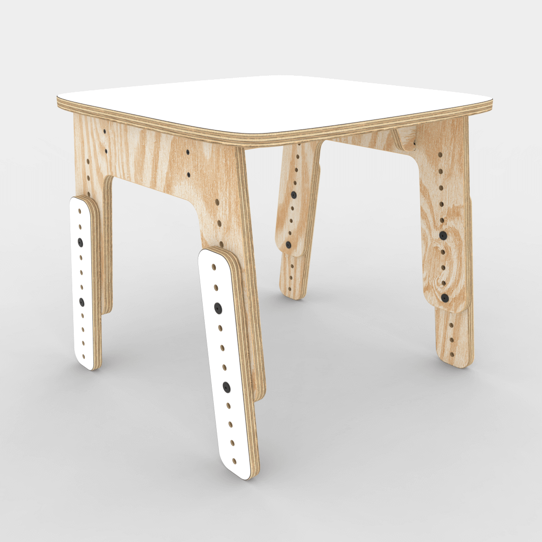 Mesa infantil Reni XL blanco