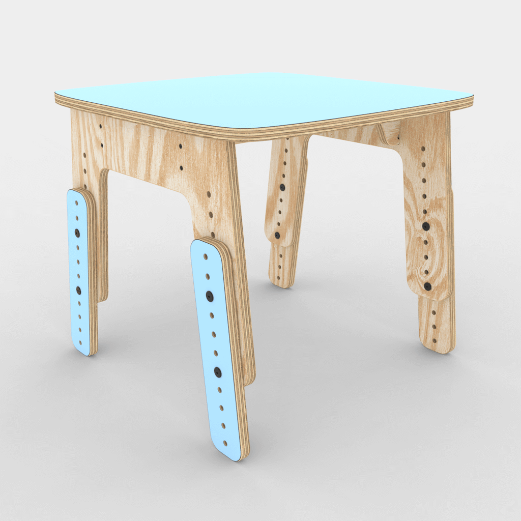 Mesa infantil Reni XL celeste