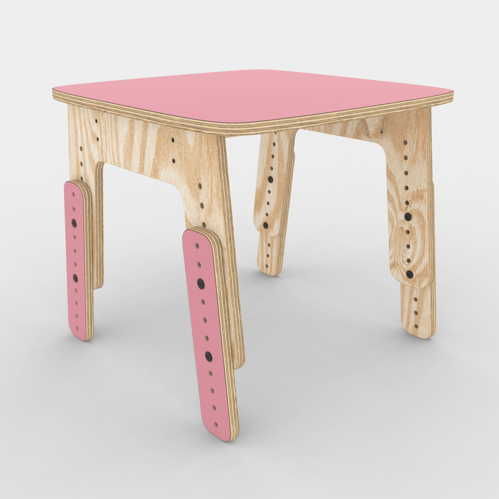 Mesa infantil Reni XL rosa