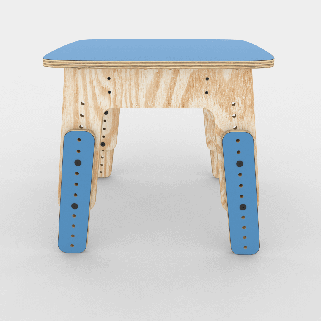 Mesa infantil Reni XL azul