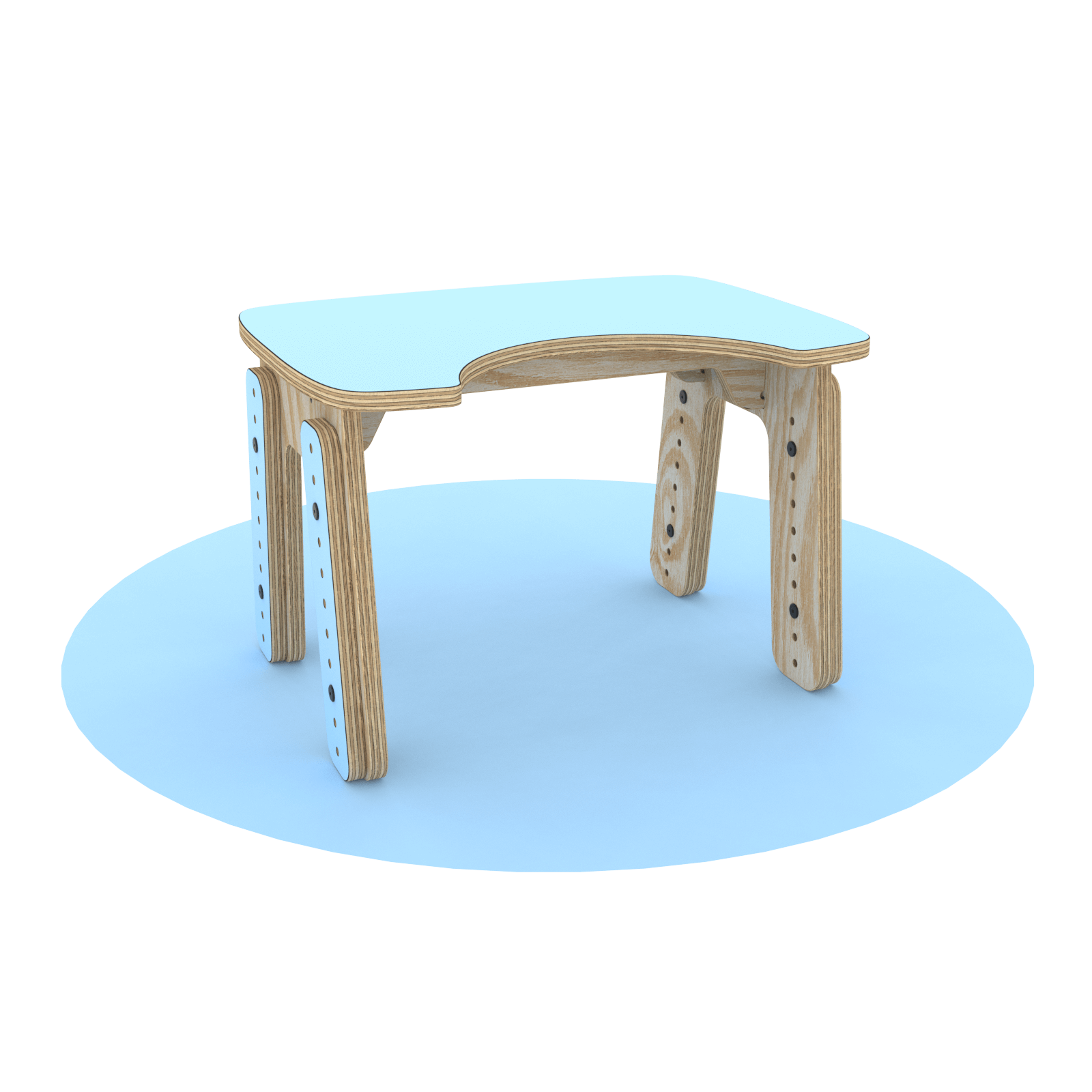 Mesa con Escotadura Reni