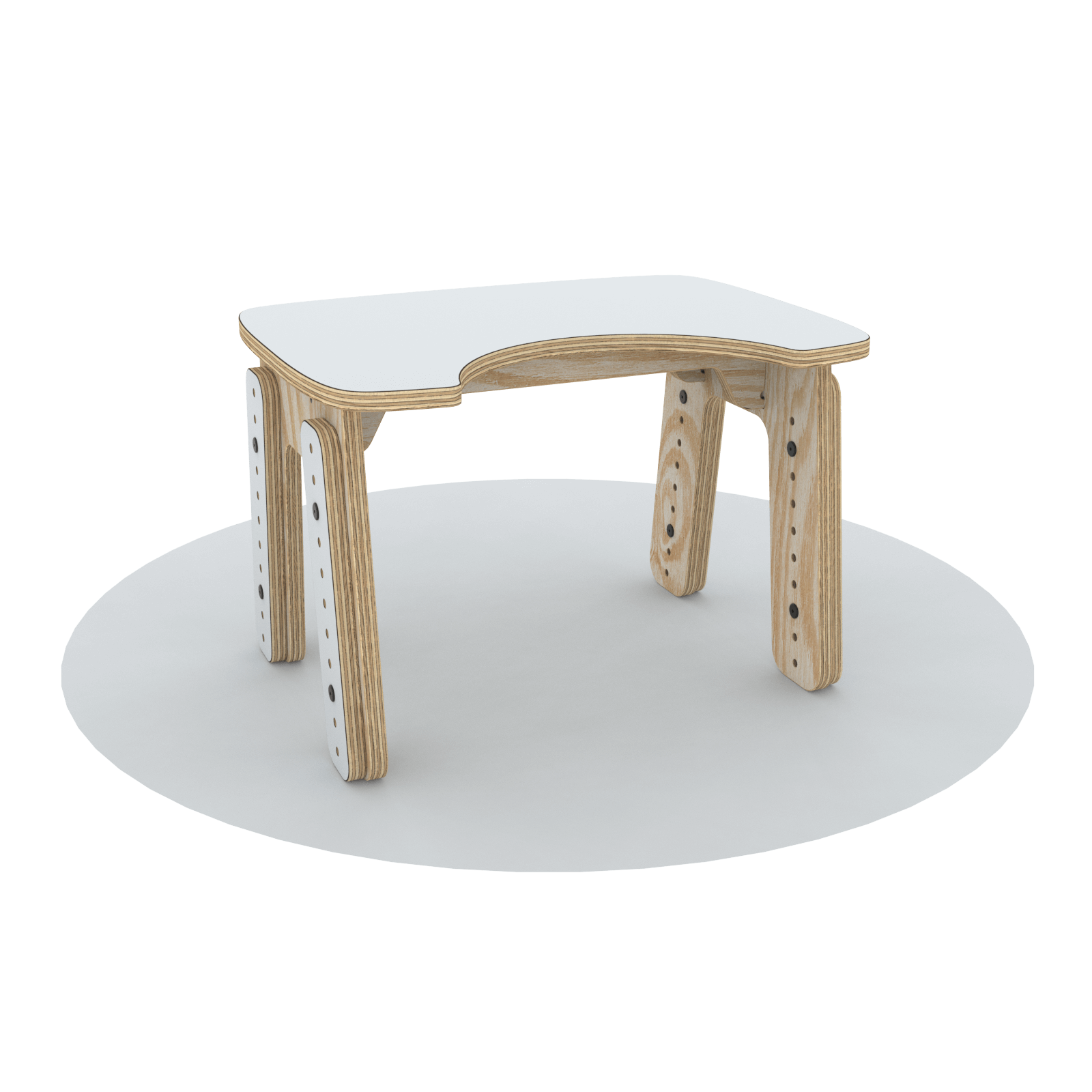 Mesa con Escotadura Reni