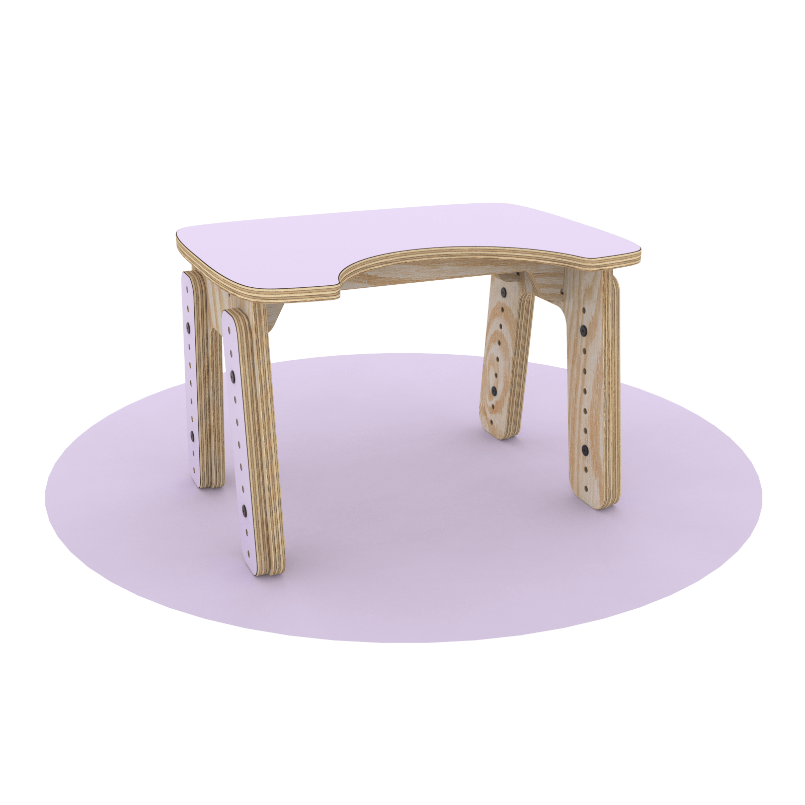 Mesa con Escotadura Reni