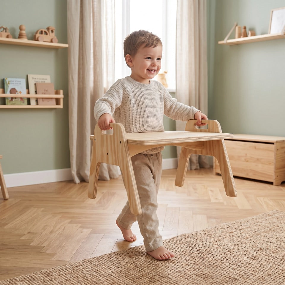 Mesa de piso apilable para niños Pampa