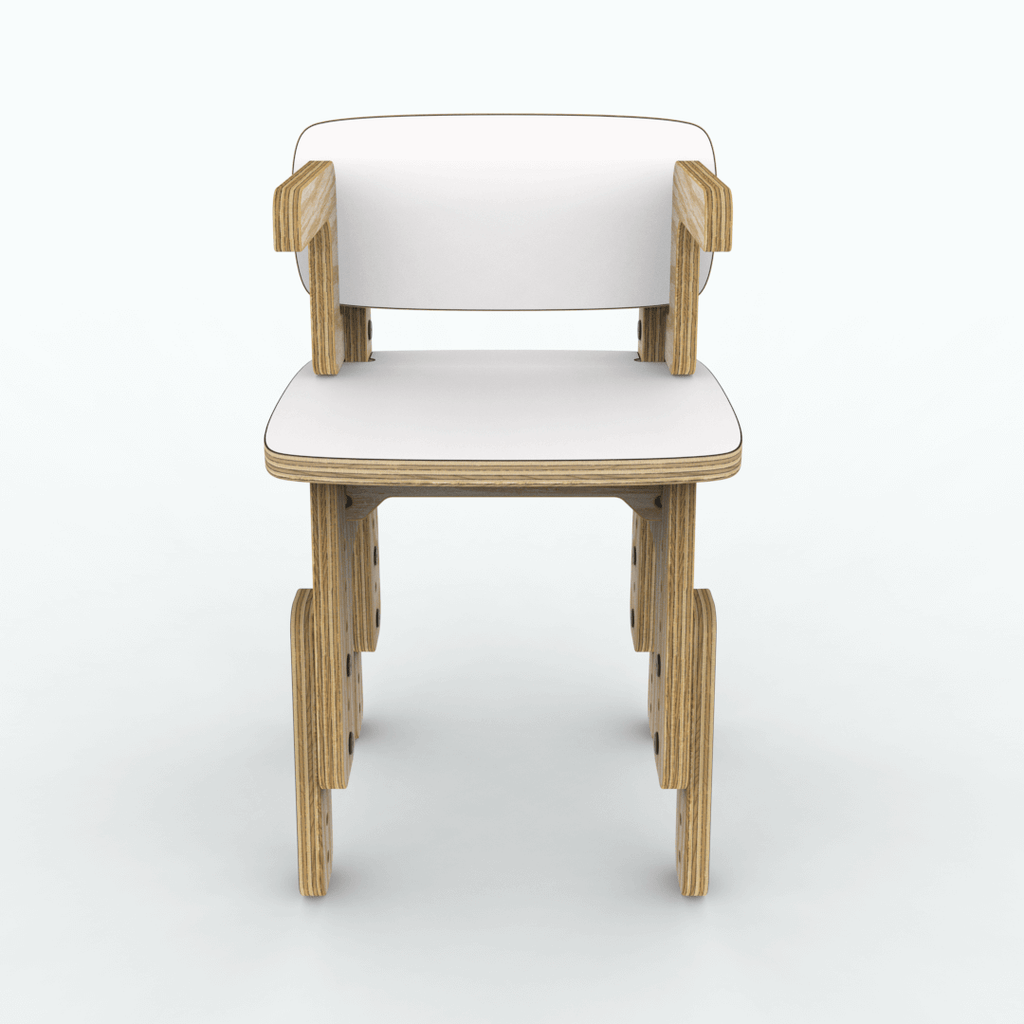 Silla reni con apoya brazos