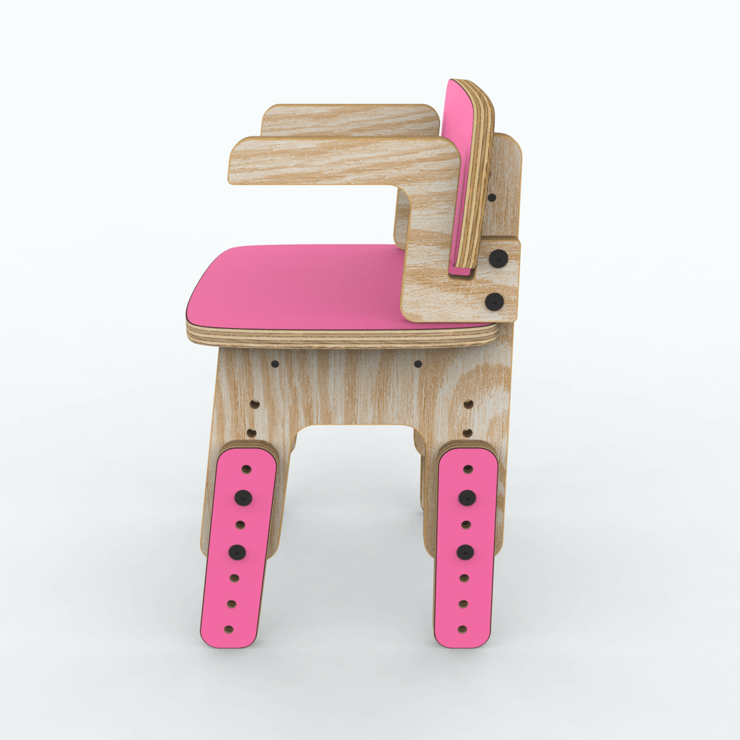 Silla reni con apoya brazos