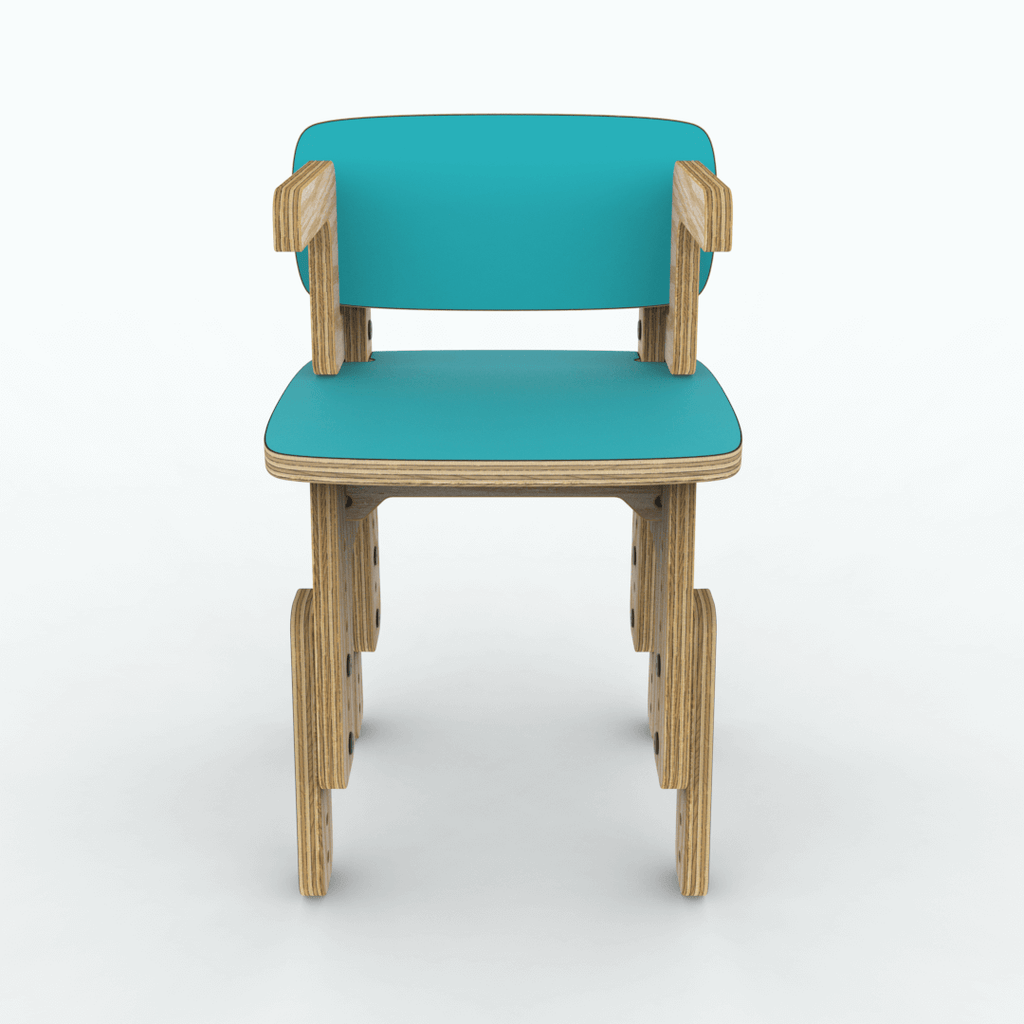 Silla reni con apoya brazos