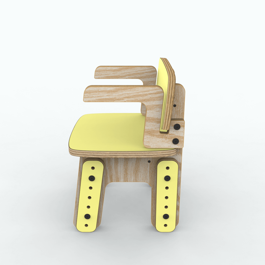 Silla reni con apoya brazos