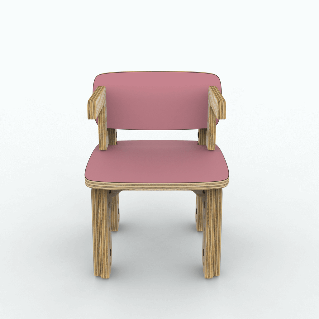Silla reni con apoya brazos