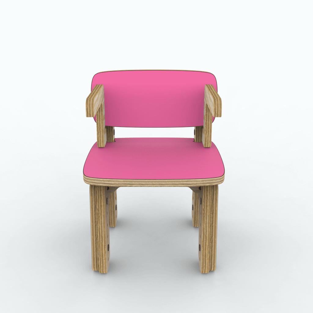 Silla reni con apoya brazos