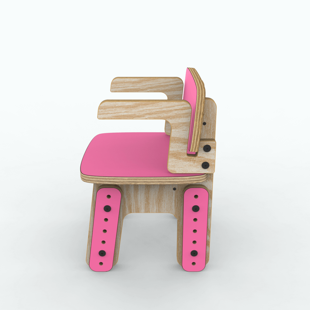 Silla reni con apoya brazos