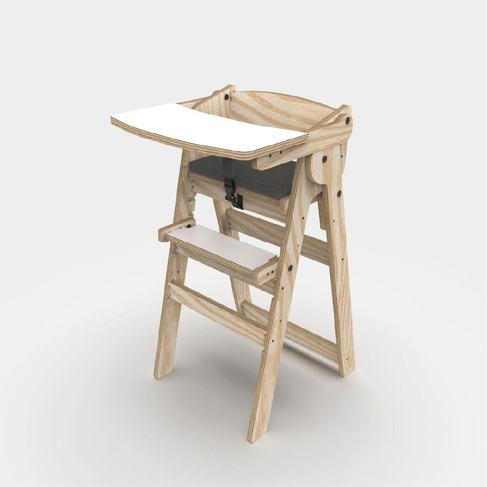 Silla de comer Blanco