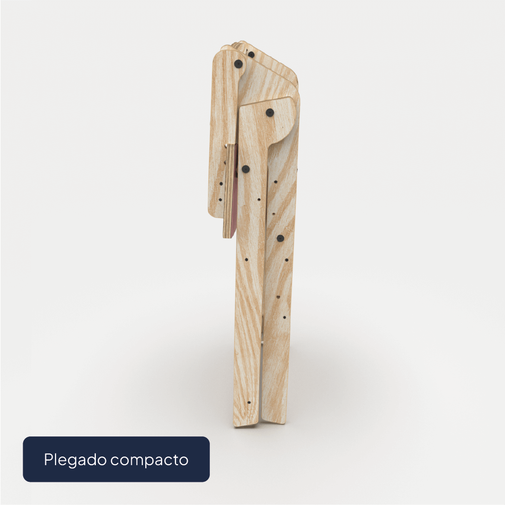 Silla de comer Infantil Rosa