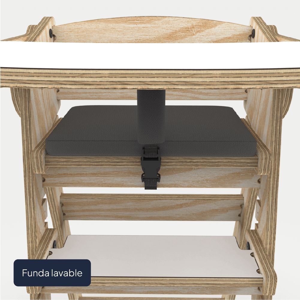 Silla de comer Blanco