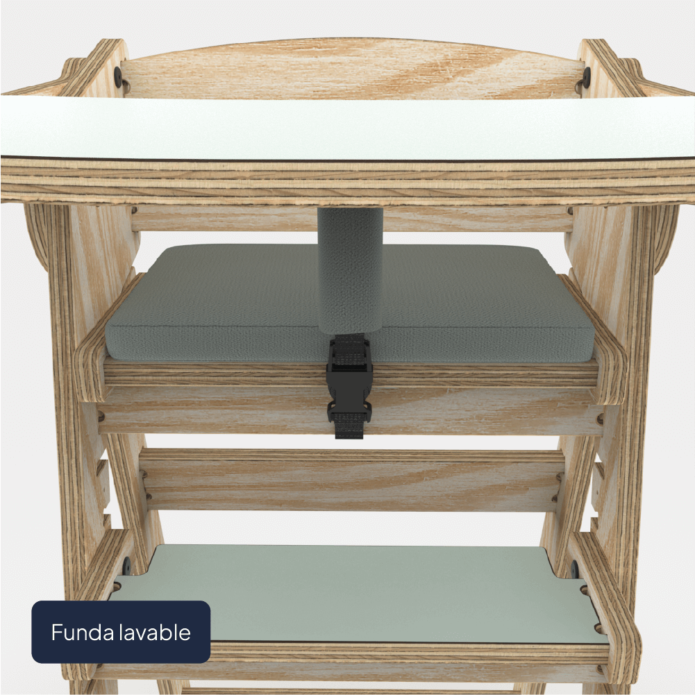 Silla de comer Infantil Menta