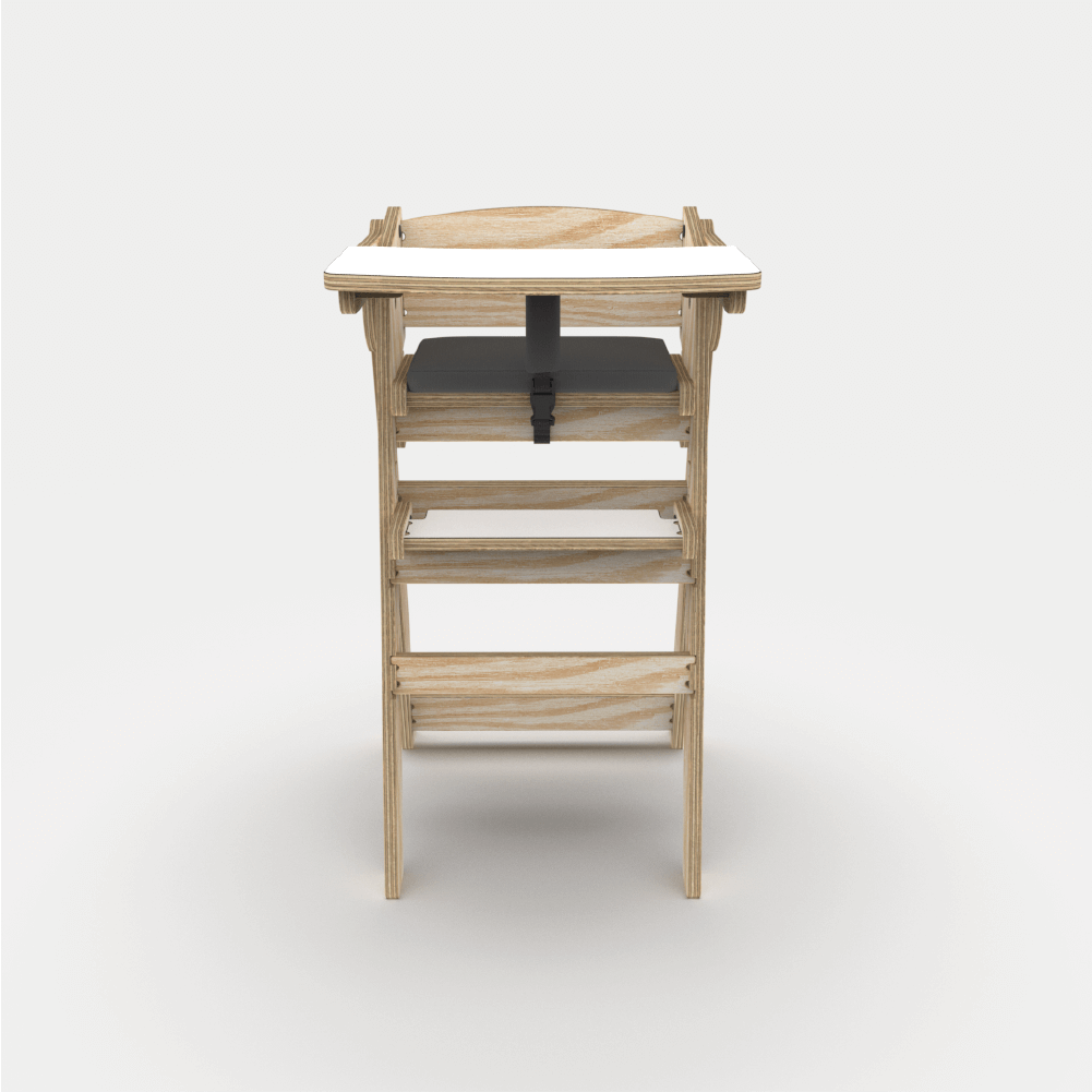 Silla de comer Blanco