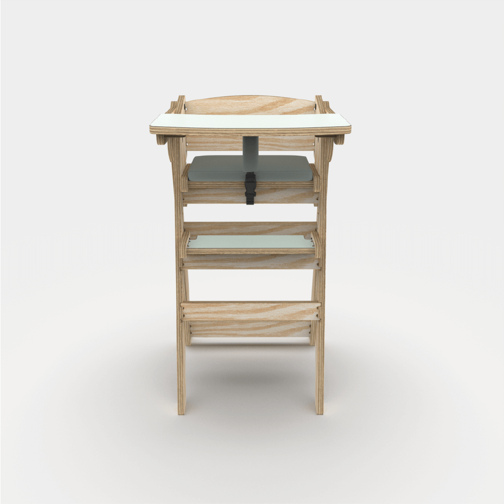 Silla de comer Infantil Menta