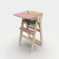 Silla de comer Infantil Rosa