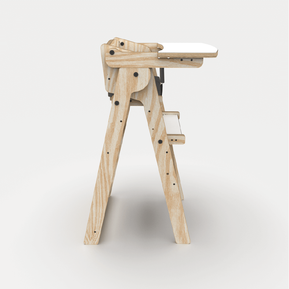 Silla de comer Blanco