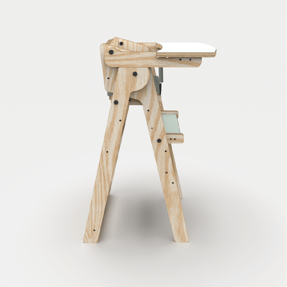 Silla de comer Infantil Menta