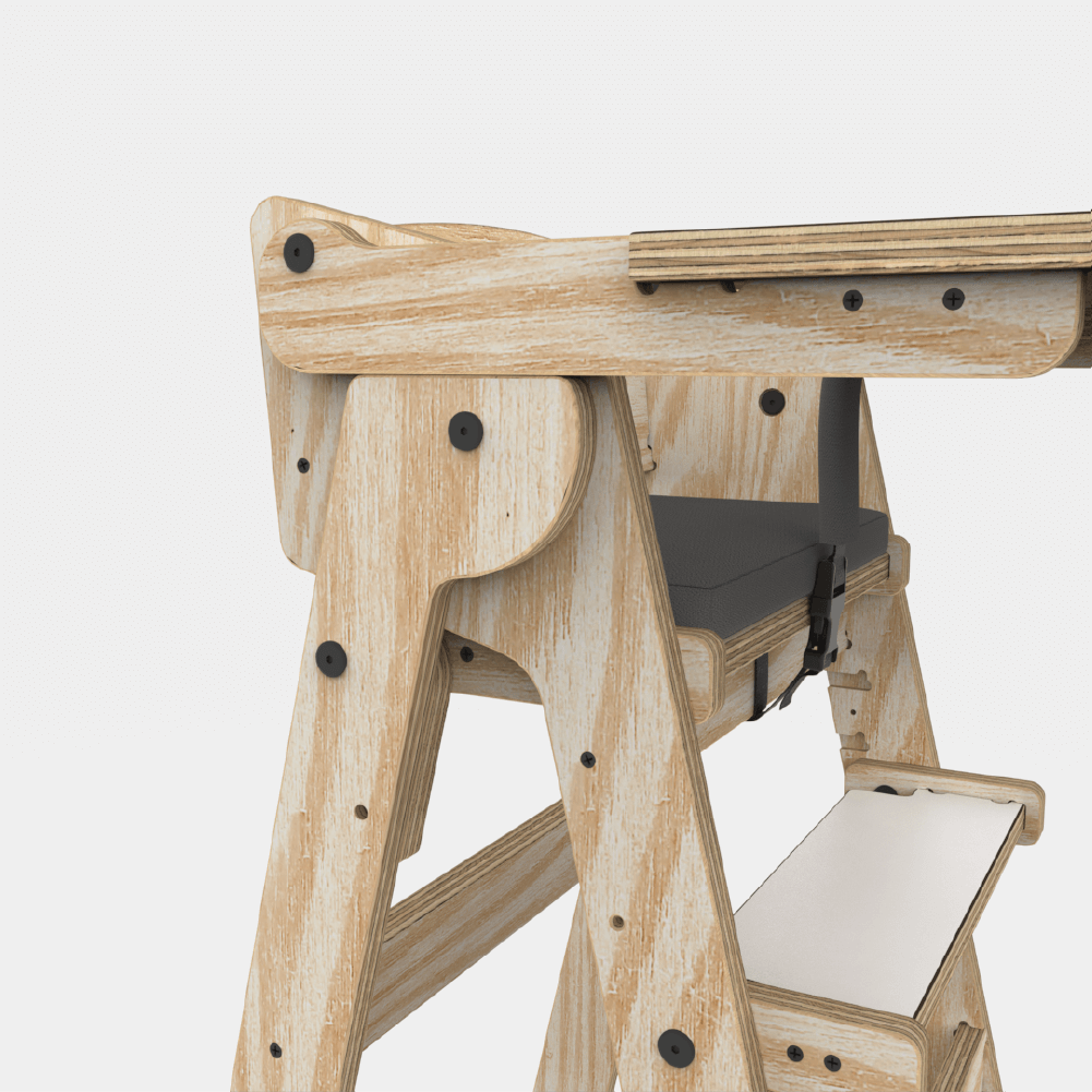 Silla de comer Blanco