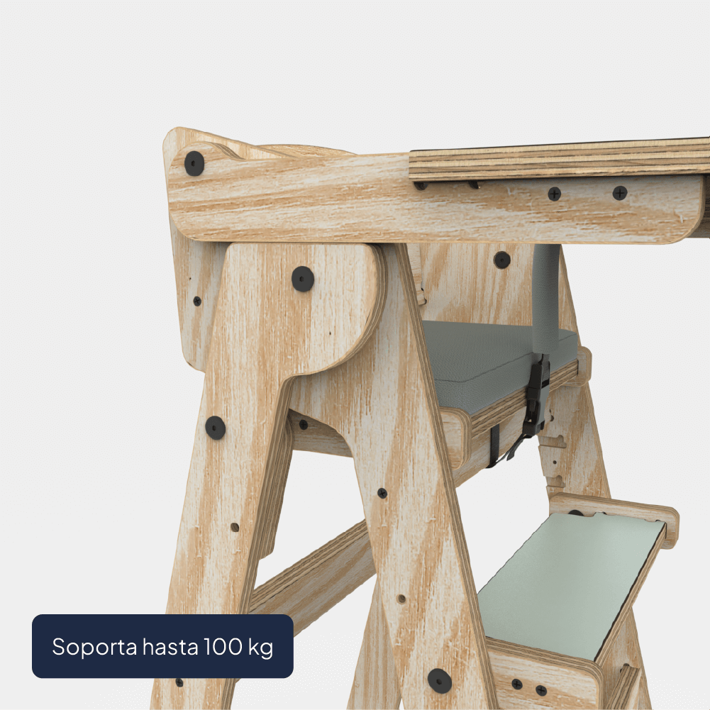 Silla de comer Infantil Menta