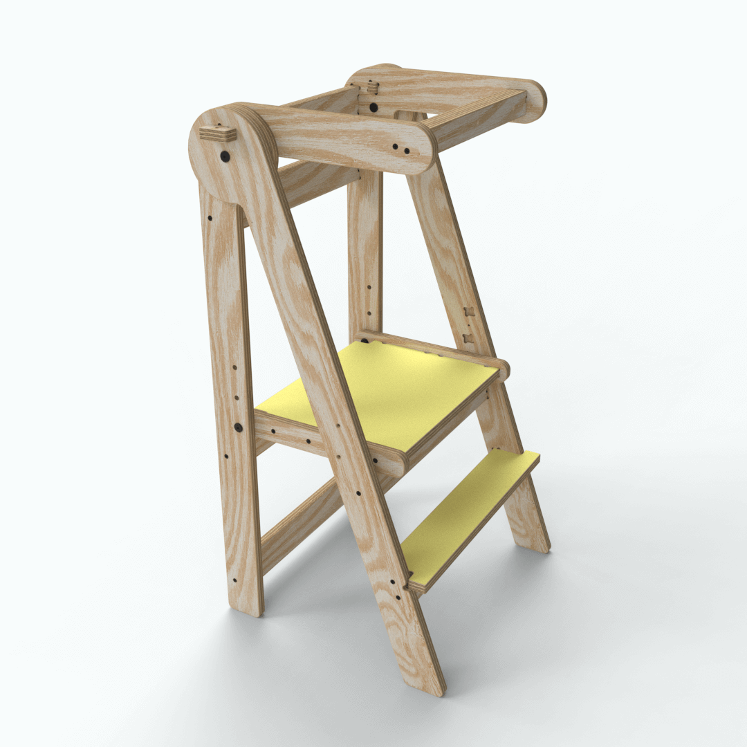 Torre de Aprendizaje Plegable Montessori