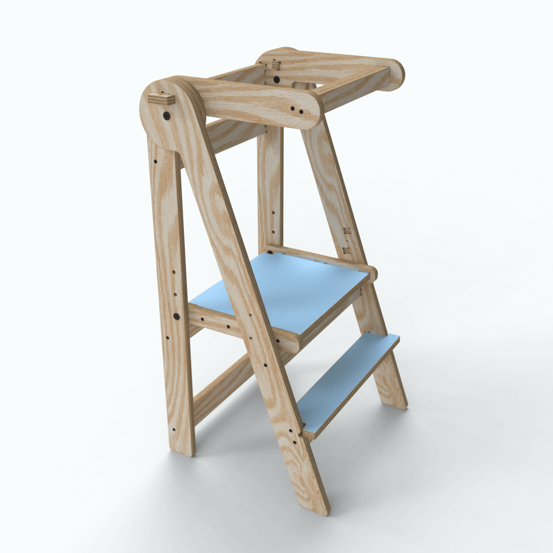 Torre de Aprendizaje Plegable Montessori