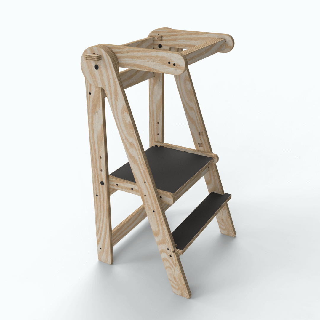 Torre de Aprendizaje Plegable Montessori