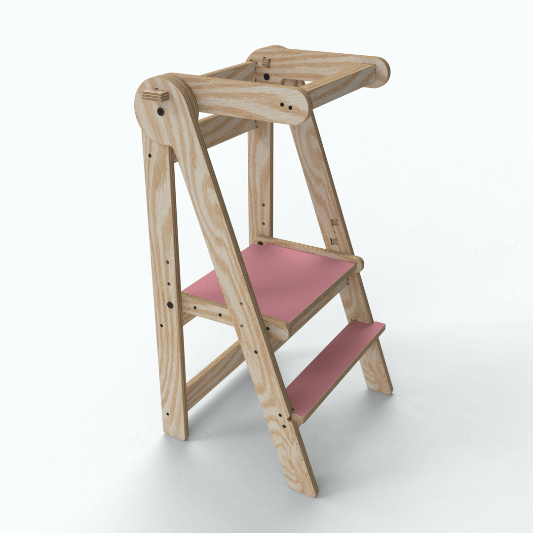 Torre de Aprendizaje Plegable Montessori
