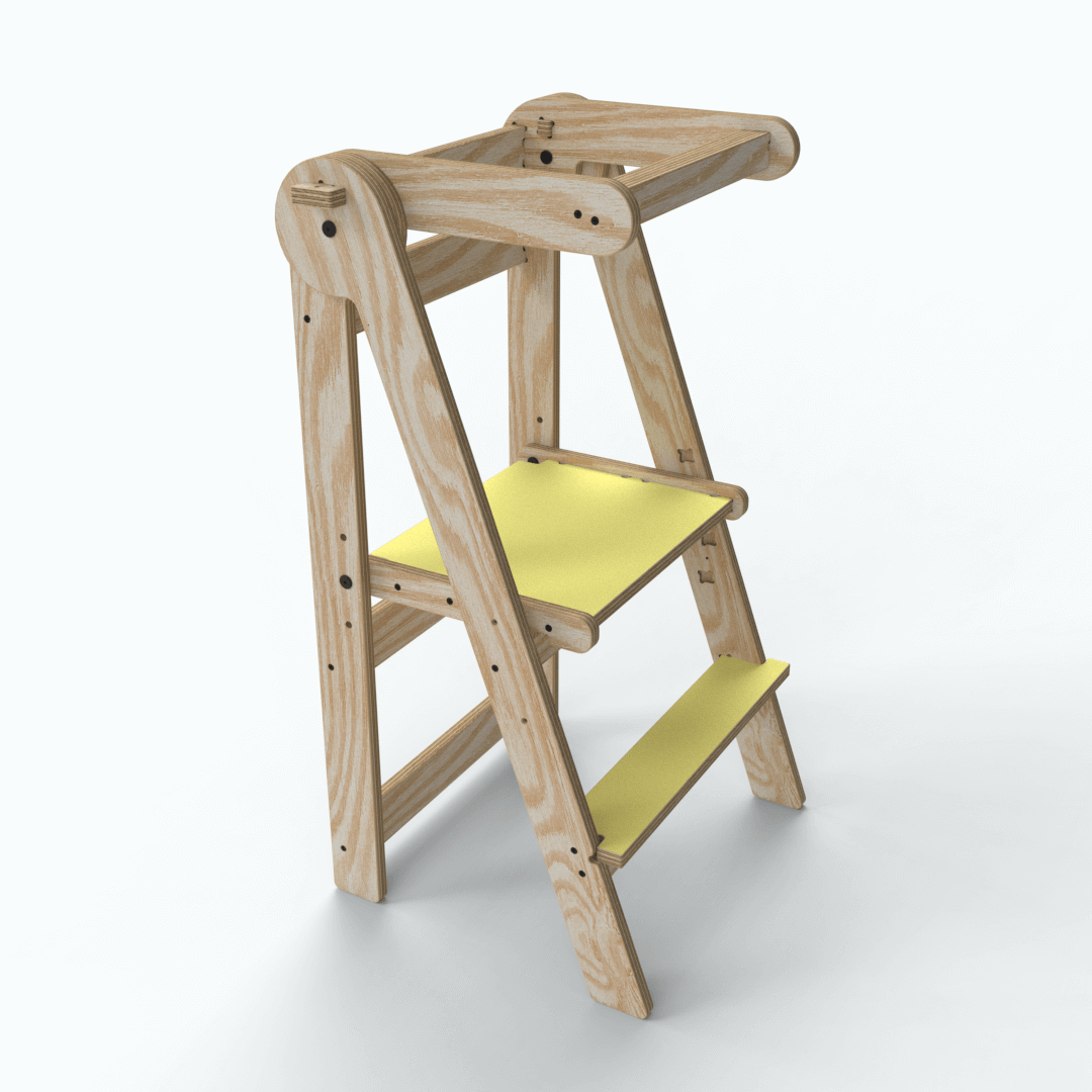 Torre de Aprendizaje Plegable Montessori