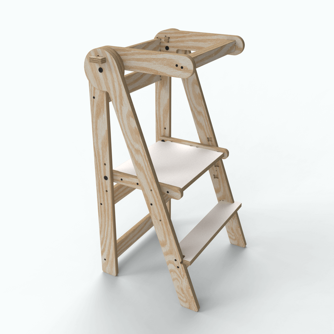 Torre de Aprendizaje Plegable Montessori