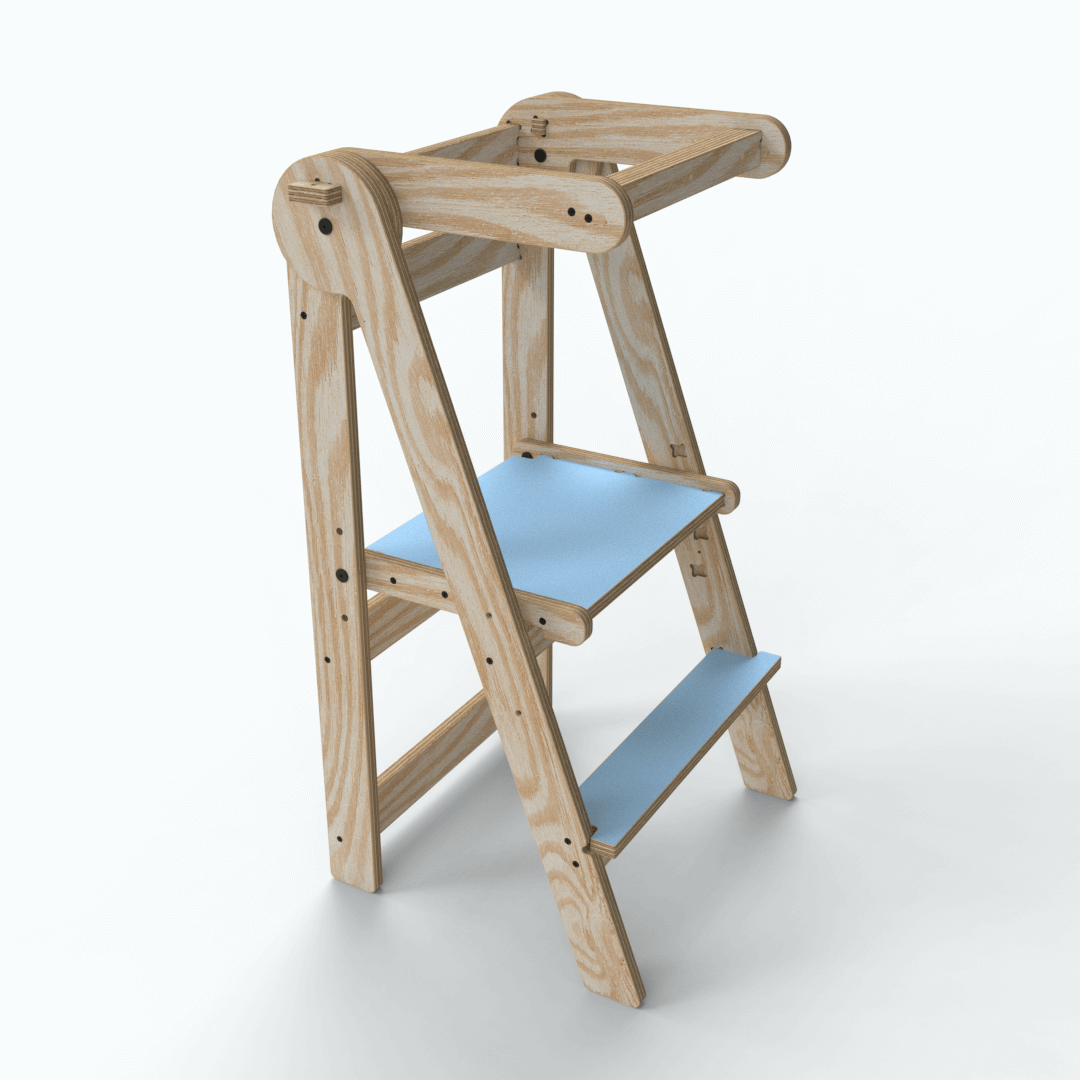Torre de Aprendizaje Plegable Montessori