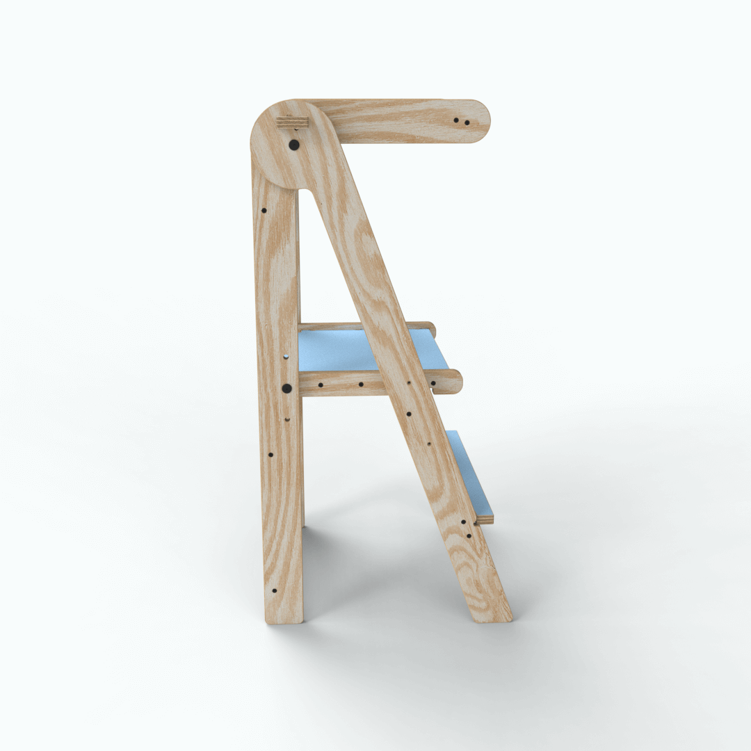 Torre de Aprendizaje Plegable Montessori